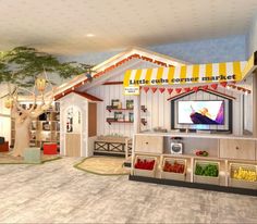 Basement Playground, Kids Play Area Indoor, Kids Play Centre, Kids Castle, Kids Playroom Decor