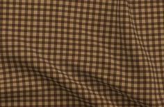 a brown and white checkered fabric