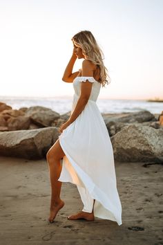 Off-the-Shoulder White Dress | Shop Magnolia Boutique Chic White Off-shoulder Strapless Dress, Chic Off-shoulder Mini Dress For Summer, Chic White Off-shoulder Mini Dress, Chic White Off Shoulder Dress For Day Out, Chic White Maxi Length Off Shoulder Dress, Summer Off-shoulder Ruffled Maxi Dress, Flowy Strapless Off-shoulder Summer Dress, Flowy Strapless Off Shoulder Summer Dress, Summer Off-shoulder Dress With Smocked Back