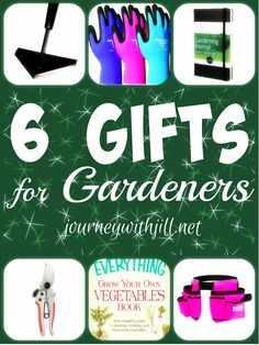 six gifts for gardeners giveaway