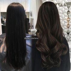 Partial Brown Balayage On Black Hair, Black To Brunette Balayage, Low Maintence Balayage, Black Hair Subtle Balayage, Subtle Ash Brown Balayage On Black Hair, Natural Looking Balayage Brunettes, Subtle Black Balayage, Partial Balayage On Black Hair, Black To Brunette Hair