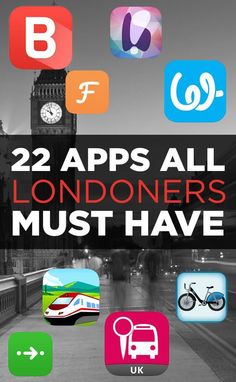 the cover of 22 apps all londoners must have