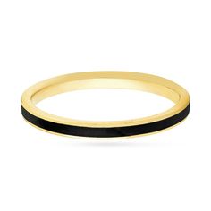 Add a pop of color to your ring stack with this simple and chic black enamel ring. 14K gold 2.0mm-wide band with black enamel inlay along the center Great for stacking with other ring style Ring Stack, Enamel Ring, Stackable Ring, Ring Style, Wide Bands, Stackable Rings, Black Enamel, Stacking Rings, Fashion Rings