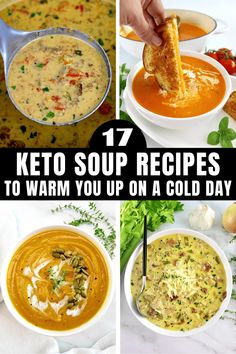 keto soup recipes to warm you up on a cold day