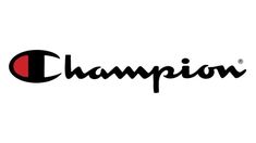 the champion logo on a white background