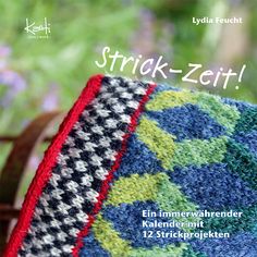 an advertisement for the knitting book, stitch - zeit