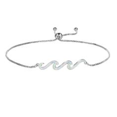 PRICES MAY VARY. 💖♥ Design : This ocean wave bracelet inlay with white opal,detailed elegant charming,specially created for women.Perfect for everyday wear and other special occasions, such as ocean-themed jewelry, to express your love of the ocean. 💖♥ Material :100% 925 sterling silver plus with created opal. Lead-Free & Nickel-Free, Hypoallergenic and safety for sensitive skins women. 💖♥ Size : Wave pendant: 0.23*1.32 inch;chain length:7 inch+2 inch extend chain; packaging:1 x ocean wave br Gymnastics Accessories, White Opal Bracelet, Bracelet Ocean, Wave Pendant, Beach Bracelet, Wave Bracelet, Beach Bracelets, Ocean Jewelry, Beach Gifts