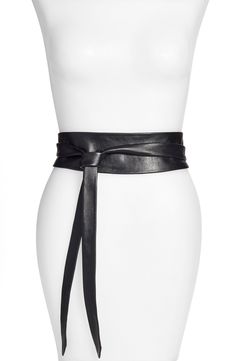 Ada Classic Wrap Belt | Nordstrom Chic Adjustable Leather Belt, Formal Leather Corset Belt With Belt Loops, Adjustable Formal Belts And Suspenders, Elegant Adjustable Leather Corset Belt, Adjustable Formal Sash Belt, Modern Adjustable Belts With Belt Loops, Modern Adjustable Belt With Belt Loops, Adjustable Modern Belt With Belt Loops, Elegant Leather Corset Belt With Self Tie