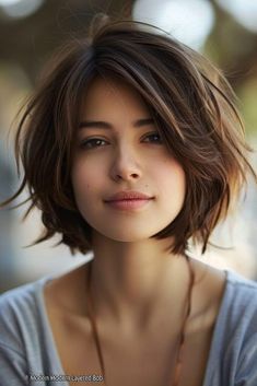 Corte Bob, Chin Length Hair, New Hairstyle, Layered Bob, Hair Images, Short Hair With Layers, Makati, Layered Haircuts, Short Hairstyles For Women