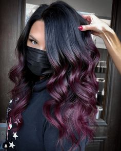 Blackberry Hair Colour, Color Formulas, Hair Color Formulas, Gorgeous Hair Color, Hair Wax, Hair Color And Cut, Hair Dye Colors, Hair Inspiration Color