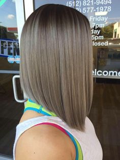 Bob Length, Ash Blonde Hair Colour, Straight Hair Cuts, Ash Blonde Hair, Peinados Fáciles Para Cabello Corto, Long Brown Hair, Long Bob Hairstyles, Fancy Hairstyles, Long Layered Hair