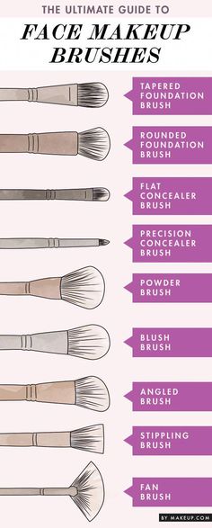 Make Up Brushes Guide, Eyeshadow Brushes Guide, Makeup Brush Set Best, Bentuk Alis, Brush Guide, Benefit Makeup, Best Makeup Brushes