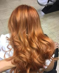 Light Red Hair, Natural Red Hair, Long Red Hair