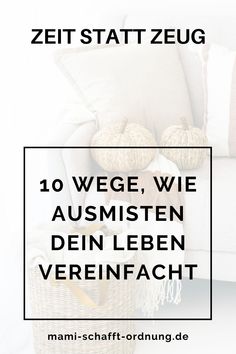 Du fragst dich, warum du deine Wohnung entrümpeln und Ausmisten solltest? Minimalistisch leben befreit ungemein! Nicht nur Ausmisten vor dem Umzug ist hilfreich. Lenke deine Aufmerksamkeit auf die Dinge, die wirklich zählen. Und das kannst du am besten, wenn du du dich von Ballast befreist. Mit Ausmisten Tipps und Minimalismus Tipps machst du den Anfang. #ordnung #ausmisten #konmarie #minimalismus Marie Kondo, Personal Care