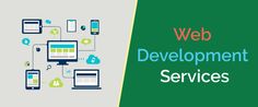 web development services banner with various devices and text that reads, web rack development services