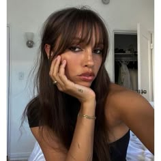 Wispy Bangs Hairstyles, Bangs Hairstyles, Bangs With Medium Hair, Hairstyles For Layered Hair, Wispy Bangs, Haircuts For Medium Hair, Haircuts Straight Hair, Long Hair With Bangs, Haircuts For Long Hair