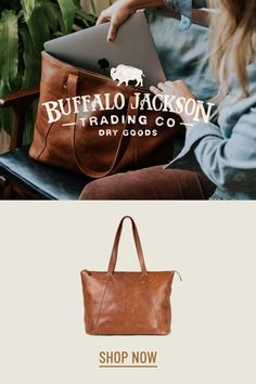 Leather totes for women need to blend fashion and function — like this vintage brown leather tote bag. Handmade details make these totes amazing for work bags or everyday additions to any outfit. Classic Spring Outfits, Buffalo Jackson, Leather Bags For Women, Cross Body Satchel, Vintage Leather Backpack, Brown Leather Tote Bag, Bags Trendy, Best Gifts For Women, Craft Tote Bag