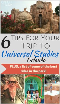 the six tips for your trip to universal studios