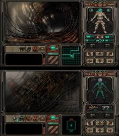 some screenshots from the video game starcraft