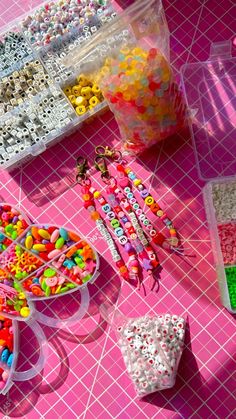 These fun and colorful keychains made a great gift for friends, or a fun treat for yourself!  The beads on your keychain will be a surprise. It will be custom made to include up to two words of your choice (your name, a pet's name, a partner or child's name, or any other words you might like!). You will also get to choose the color of the elastic and lobster clasp.  If you see any specific beads in the pictures that you like, feel free to let me know in the personalization box! I can't guarantee you'll get specific requested beads (it depends on what I have on hand), but I will do my best to add them if I can! You can also let me know if you have any favorite colors in the personalization box and I will use this to help design your custom keychain!  Keychains are handmade using tied elasti Resin Idea, So Make The Friendship Bracelets, Keychain Beaded, Make The Friendship Bracelets, Handmade Birthday Gifts, Beaded Keychain, Girls Day, The Friendship, Fun Treats