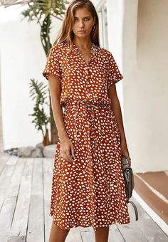 Dots Print White Short Sleeve Midi Boho Beach Dress


Yellow Bohemian Floral Dress, Vintage Midi Dresses, Leopard Print Shirt, Polka Dot Shorts, Beach Maxi Dress, Short Sleeve Tunic, Vestidos Vintage, Printed Shirt Dress, Star Dress