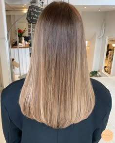 Caramel Balayage Straight Hair, Blonde Bayalage, Balayage Straight Hair, Long Hair Highlights, Brown Straight Hair, Soft Balayage, Straight Blonde Hair