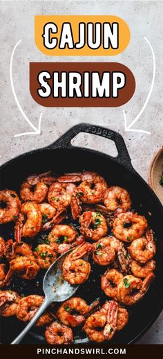 This Cajun shrimp recipe is easy, spicy, and perfect as an appetizer or main dish! Full of bold flavors, great for a quick seafood dinner.