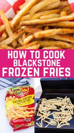 how to cook black stone frozen fries in an oven and then put them in the freezer