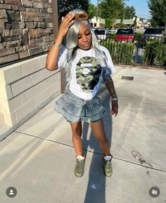 Olive Jordan 5 Outfit, Jordan 5 Olive Outfit, Outfit Ideas With Jordans, Jordan 5 Outfit, Green Shoes Outfit, Cute Easy Outfits For School, Cute Highschool Outfits, First Day Outfit