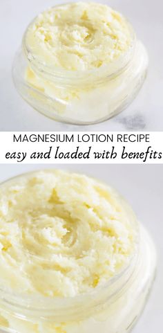 Learn how to make magnesium lotion with this simple recipe. This recipe is made with natural ingredients that won't tingle or itch and will leave the skin smooth and moisturize. Magnesium is one of the most common deficiency and having it in a lotion can make it easy to get the proper magnesium you need. #magnesiumlotion #homemadelotion #magnesiumbenefits #diylotion #naturalskincare Magnesium Brine Diy, Homemade Lotion For Extremely Dry Skin, How To Make Magnesium Spray, Magnesium Deodorant Recipe, Diy Body Oil Recipe Skin Care, Homemade Magnesium Spray, Magnesium Spray Recipe, Magnesium Spray Diy, Levo Recipes