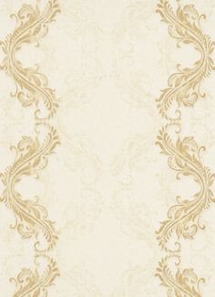 sample etta ornamental scroll stripe wallpaper in beige and cream design by bd wall 1 Ornamental Scroll, Wedding Card Frames, Cream Design, Wall Ar, Stripe Wallpaper, Cream Wallpaper, Vintage Invitations, Striped Wallpaper, Burke Decor