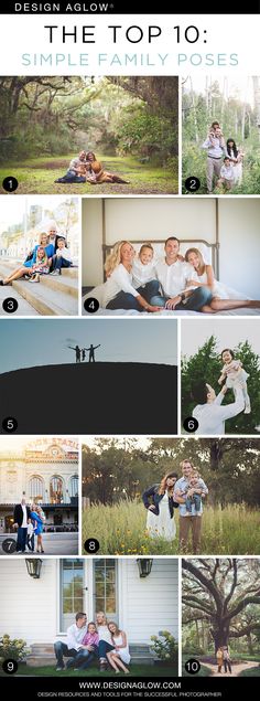 the top 10 simple family photos