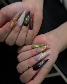 Wave to come 🌊 #chromenails #cateyenails #squarenails #salemoregon #portlandoregon #pdxnails #pdxnailtech #greshamnails #clackamasnails… | Instagram Wave Nails, Uk Nails, London Nails, Glamorous Nails, Coffin Shape Nails, Cat Eye Nails, Kawaii Nails