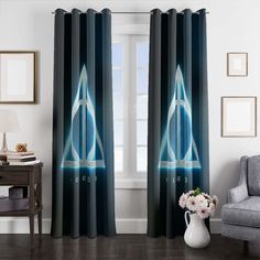 auror harry potter window curtains Auror Harry Potter, Harry Potter Window, Harry Potter Bedroom, Bath Bedroom, Bedroom Curtain, Shade Cloth, Sound Insulation, Dust Collection, Upgrade Your Home