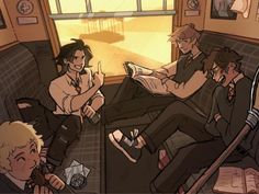 Art by @animatana Sirius Black Remus Lupin, James And Sirius, Harry Potter New, Peter Pettigrew, Dystopian Books