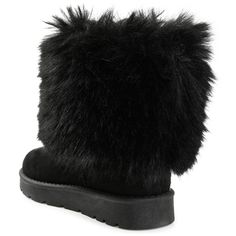 The cozy Y2K inspired boot from your fantasies the Shanay by Journee Collection. This warm style features soft faux fur lining showcased at the ankles and soft vegan leather uppers. A 4 mm Tru Comfort Foam� footbed resting on a durable outsole allows this dreamy design to offer long-lasting comfort. At Journee Collection our boot styles will have your outfit looking even better than before. They will give you that finishing touch that will have your outfit looking straight out of a magazine. Winter Boots Black, Dreamy Design, Journee Collection, Black 7, Boots Black, Winter Boots, Winter Boot, Fashion Boots, Black Boots