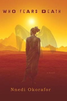 a book cover with an image of a person standing in the desert