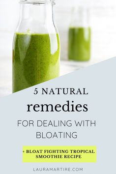 Bloat Remedies, Home Remedies For Indigestion, Tropical Smoothie Recipes, Home Remedy For Cough, Tropical Smoothie, Gluten Intolerance, Stomach Acid, Stomach Pain