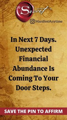 Prayer Money Nasa Scientist, Wealth Abundance, Financial Abundance, Affirmations For Happiness, Luck Quotes, Good Luck Quotes, Wealth Affirmations, Inspirational Quotes God, Secret Law Of Attraction