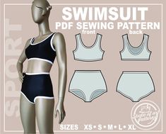 THIS IS A SEWING PATTERNS AND NOT A READY TO WEAR  PRODUCT.   THIS LISTING INCLUDES PACK SIZES XS, S, M, L, XL, SO YOU CAN SELECT ONLY THE SIZE YOU WANT TO PRINT. You will receive an email from "Etsy" wish a link to download the files right after payments. The Digital files will automatically become available to download directly to your computer from your Etsy account. Files come in ZIP format. You mast know how to unzip files on your PC/Mac to retrieve them. You will needsoftware that supports Swimsuit Sewing Pattern, Swimsuit Pattern Sewing, Pattern Swimsuit, Suit Sewing Patterns, Velvet Romper, Romper Pattern, Swimsuit Pattern, Suit Pattern, Vintage Swimsuit