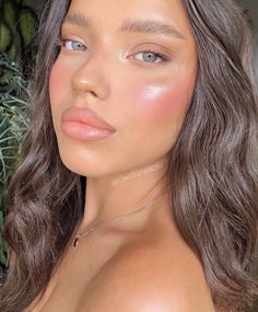 Sunkissed Makeup, Tanned Makeup, Cheek Makeup, Formal Makeup, Dewy Makeup, Ethereal Makeup, Pink Makeup, Kiss Makeup, Summer Makeup