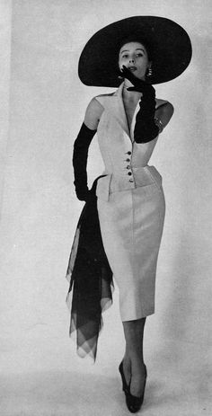 White Alpaca, Vintage Haute Couture, Jean Shrimpton, Jacques Fath, Trendy Photography, 1950 Fashion, Vintage Suit, Christian Dior Haute Couture, Fifties Fashion