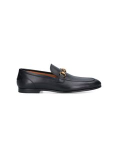 GUCCI 'JORDAAN' LOAFERS, BLACK LEATHER, ROUND TOE, GOLDEN HORSEBIT UPPER, SLIP-ON FIT, LEATHER SOLE. Size Type: ITSKU: 406994 BLM001000 Our Products Are 100% Genuine. In All Cases We Stand By The Authenticity Of Every Product Sold On Our Site. Gucci Jordaan, Gucci Men, Shoes Flats, Prada, Bags Designer, Dior, Black Leather, Loafers, Slip On