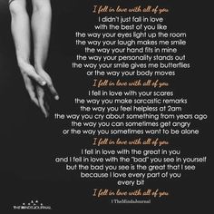 a poem written in black and white with an image of two hands holding each other