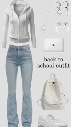 Back To School Outfit, Casual Preppy Outfits, School Looks, Mode Inspo