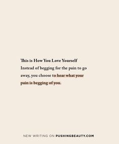 Frases Tumblr, Self Healing Quotes, Learning To Love Yourself, Inspirational Quotes About Love, Love Yourself Quotes, Learn To Love, Healing Quotes, Self Love Quotes, What’s Going On