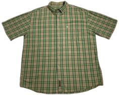 Green Plaid, Cotton Shorts, Button Up, Plaid, Free Shipping, Best Deals, Green