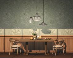 Pierisim - Coldbrew Coffeshop - part 2 - The Sims 4 Build / Buy - CurseForge Sims 4 Build, Cold Brew, Wood Colors, The Sims, Sims 4, Coffee Shop, Tea Pots, Dining Room