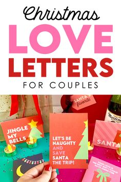 christmas love letters for couples with text overlay