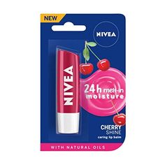 Nivea Lip Balm, Cherry Lip Balm, Cherry Lips, Best Lip Balm, Soft Lips, Lipstick Lip, Lip Care, Beauty Cosmetics